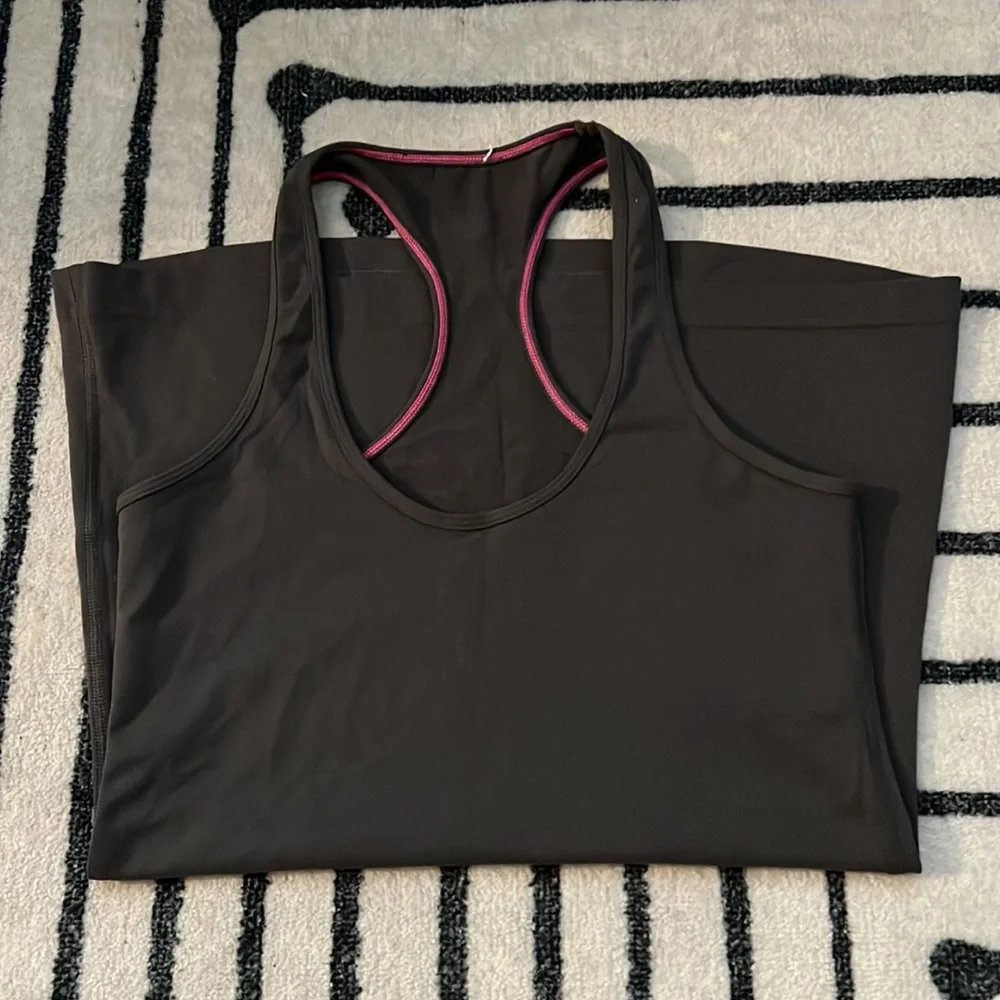 Gray Lululemon Racerback Tank top - Picture 2 of 5